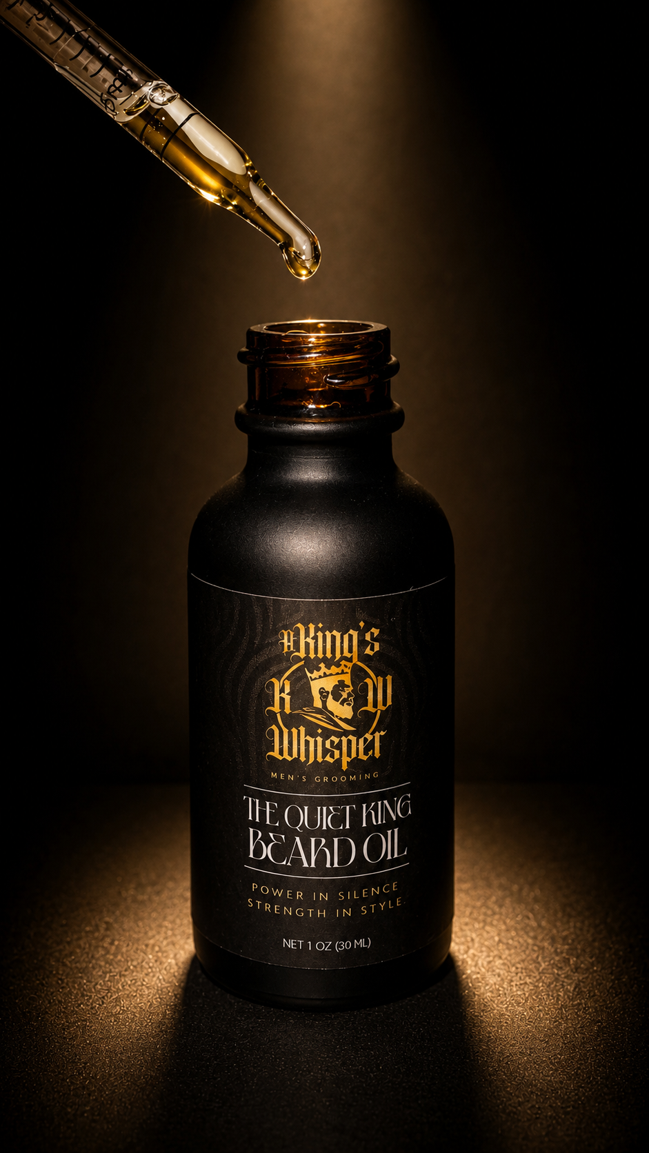 The Quiet King Beard oil